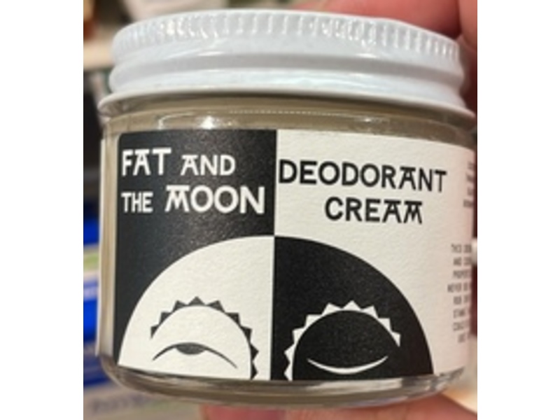Fat And The Moon Deodorant Cream, 2 fl oz