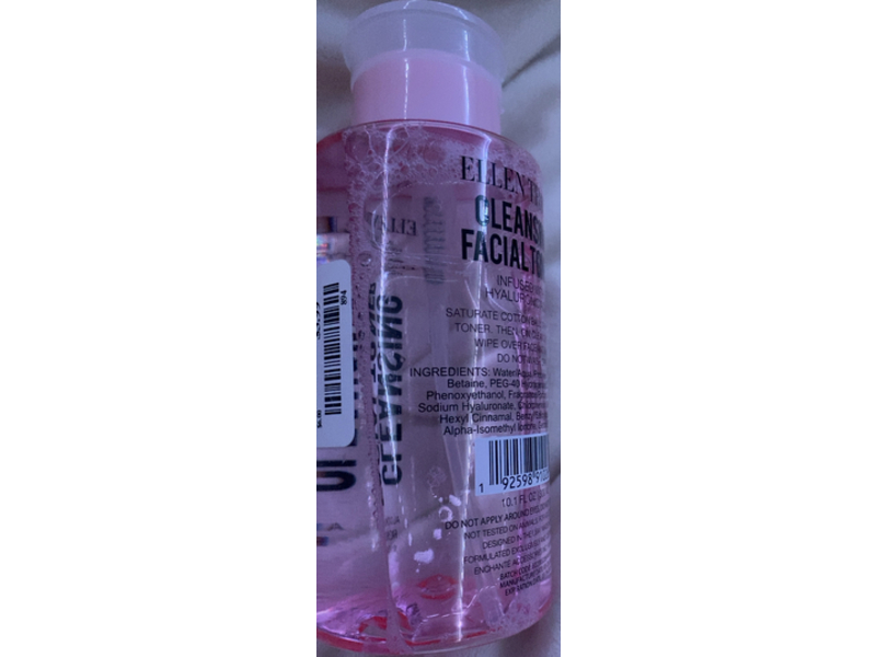 Ellen Tracy Rose Infused Facial Toner, 8.44 fl oz/250 mL