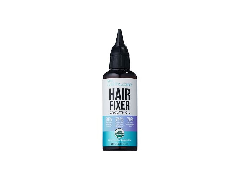 Kiss Colors & Care Hair Fixer Growth Oil, 4.5 fl oz/133 mL