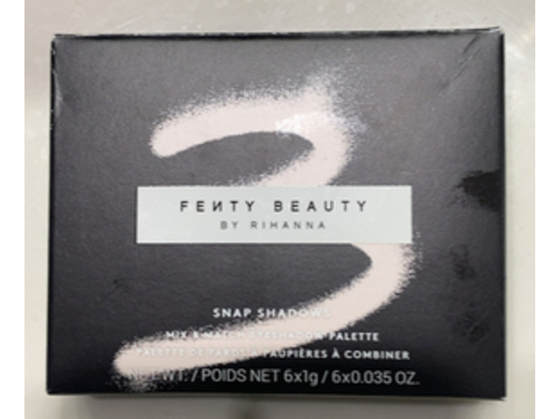 Fenty Beauty by Rihanna Snap Shadows Mix & Match Eyeshadow Palette, Deep Neutrals, 0.35 oz/ 1 g