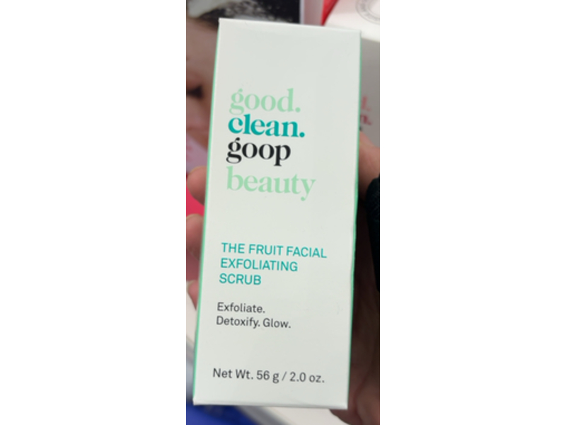 good.clean.goop beauty The Fruit Facial Exfoliating Scrub, 2.0 oz/56 g