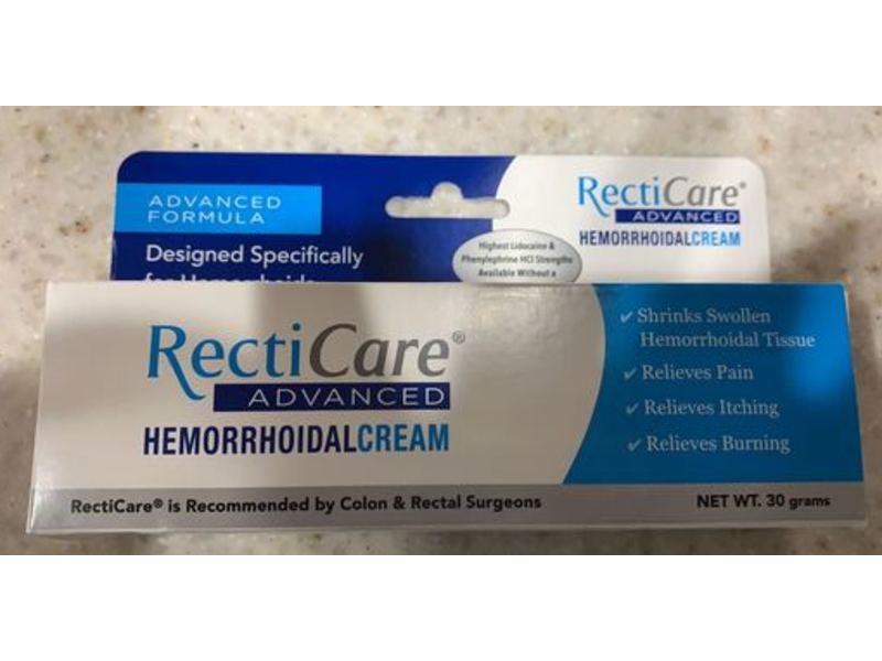 RectiCare Advanced Hemorrhoidal Cream, 30 g