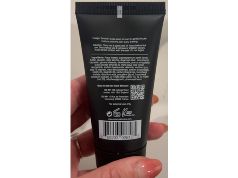 Avant Deluxe Hyaluronic Acid Vivifying Face & Eye Night Cream, 1.69 fl oz/50 mL