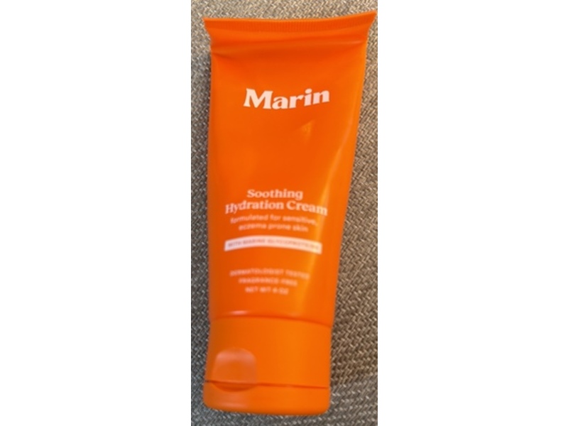 Marin Soothing Hydrating Cream, Marine Glycoproteins, 4 oz
