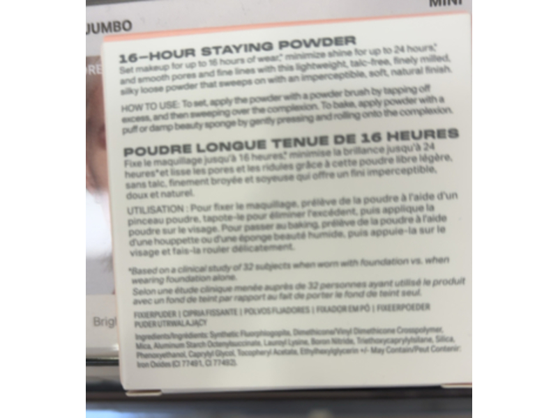 Morphe Bake & Set Setting Powder, Brightening Peach, 0.31 oz/9 g