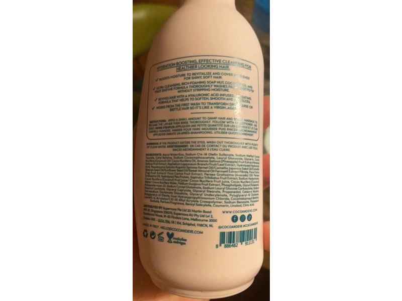 Coco & Eve Super Hydrating Shampoo, Like A Virgin, 8.4 fl oz/258 mL