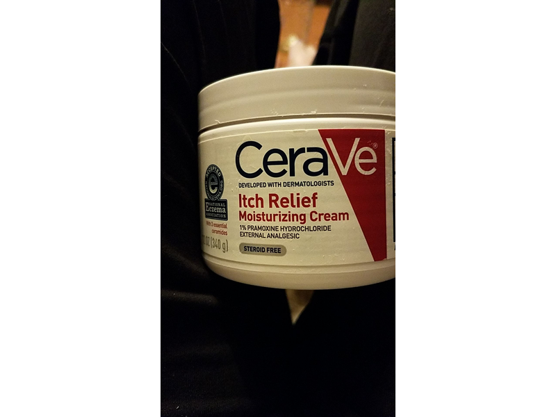 CeraVe Itch Relief Moisturizing Cream, 12 oz