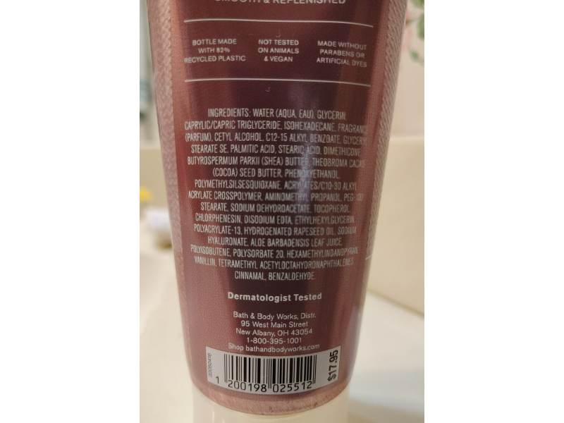 Bath & Body Works Ultimate Hydration Body Cream, Wrapped In Vanilla, 8 oz/226 g