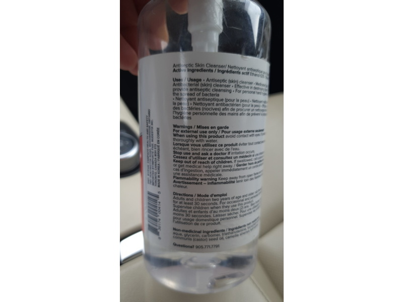 Canpaco Can San Anti Bacterial Hand Gel, 16.9 fl oz/500 mL