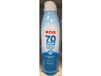 Cvs Broad Spectrum Daily Clear Sunscreen Spray, SPF 70, 5.5 oz/156 g - thumbnail 1