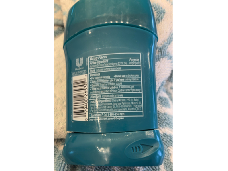 Degree Antiperspirant Deodorant, Sport, 1.7 oz/48 g