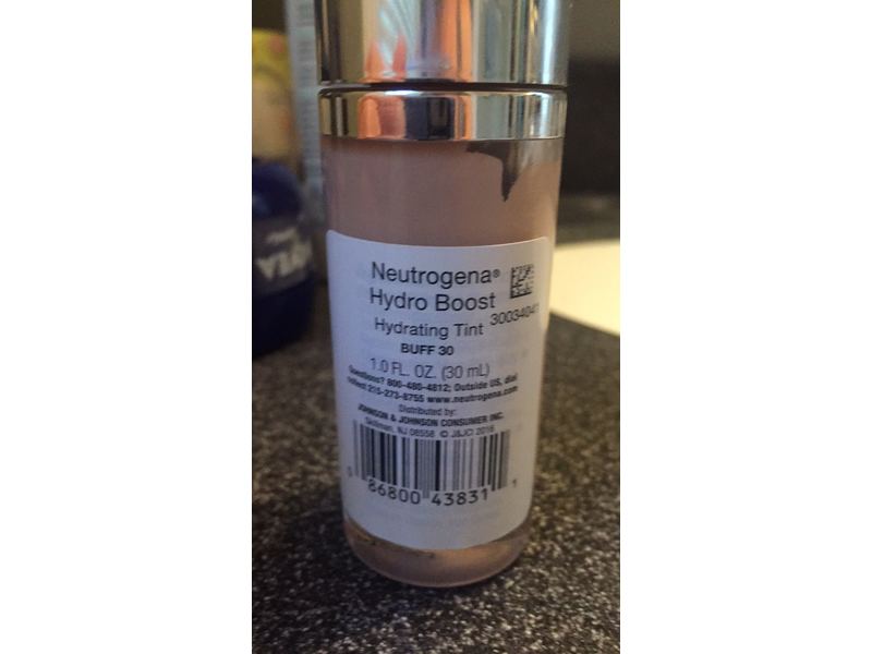 Neutrogena Hydro Boost Hydrating Tint, Buff 30, 1 fl oz/30 mL