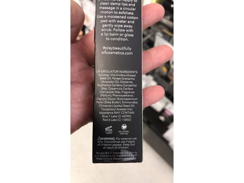 e.l.f. Cosmetics Lip Exfoliator, Sweet Cherry, .11 oz
