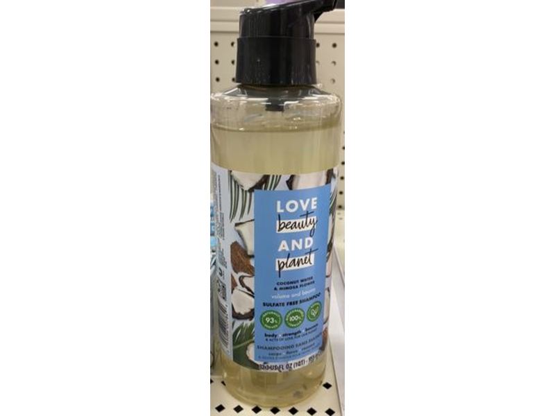 Love Beauty & Planet Volumizing Shampoo, Coconut Water & Mimosa Flower, 32.3 fl oz
