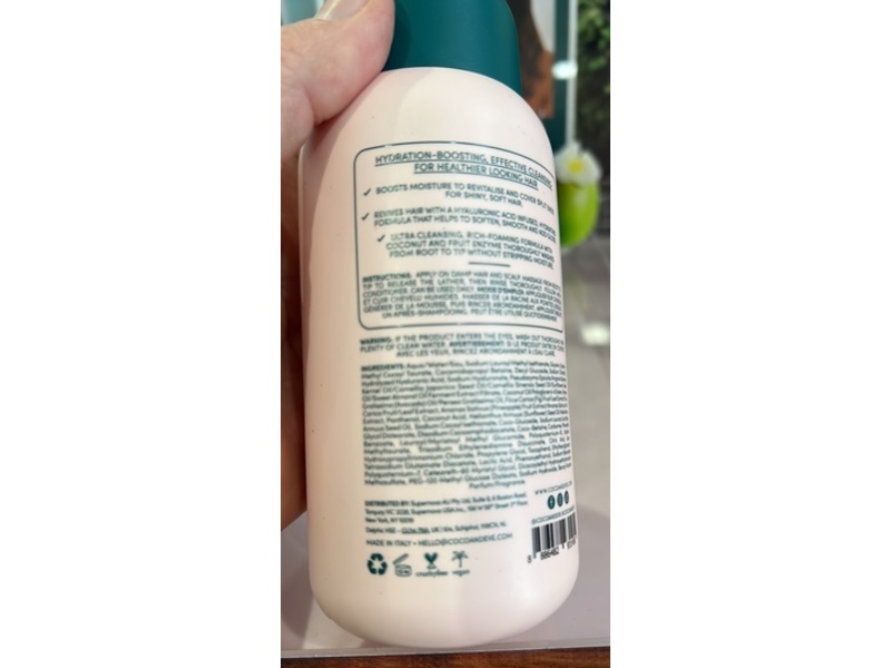 Coco & Eve Like A Virgin Super Hydrating Shampoo, 9.47 fl oz/280 mL
