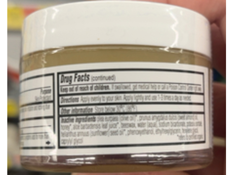 Eczema Honey Skin Soothing Cream, Colloidal Oatmeal, 2 oz/56.9 g