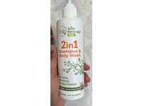 Wild Naturals 2 In1 Shampoo & Body Wash, Aloevera, Calendula, Honey, 8 fl oz/236 mL - Image 3