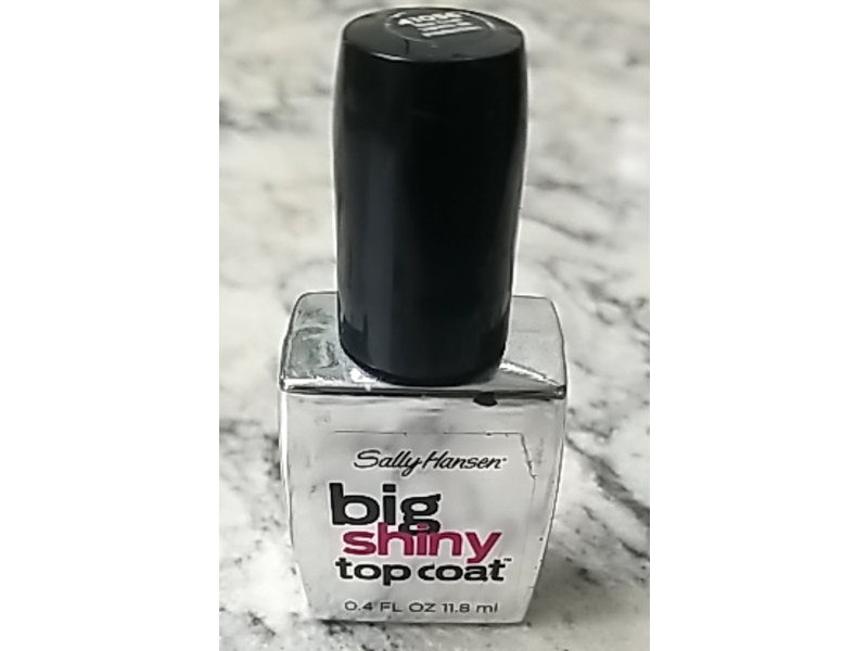 Sally Hansen Big Shiny Top Coat, 0.4 fl oz/11.8 mL