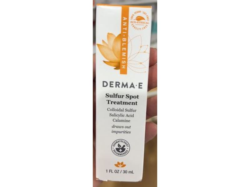 Derma-E Sulfur Spot Treatment,1 fl oz/30 mL