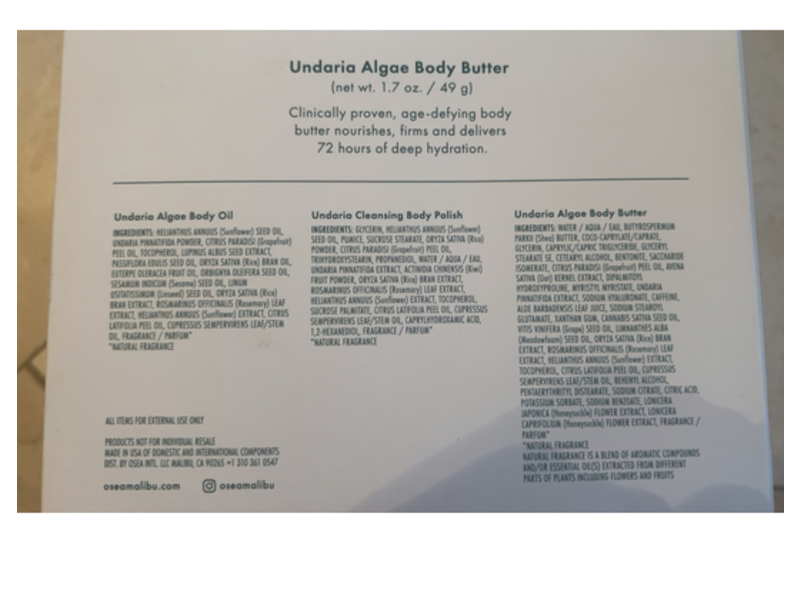 Osea Undaria Super Glow Body Set