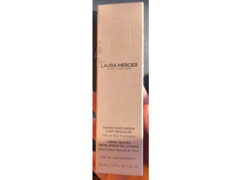 Laura Mercier Tinted Moisturizer Light Revealer Natural Skin Illuminator, 3N1 Sand, SPF 25 PA+++, 1.7 fl oz/50 mL