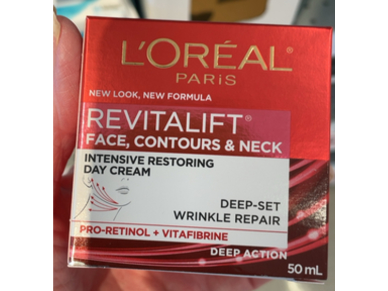 L'Oréal Paris Revitalift Intensive Restoring Day Cream, Pro-Retinol + Vitafibrine, 1.7 oz/50 mL