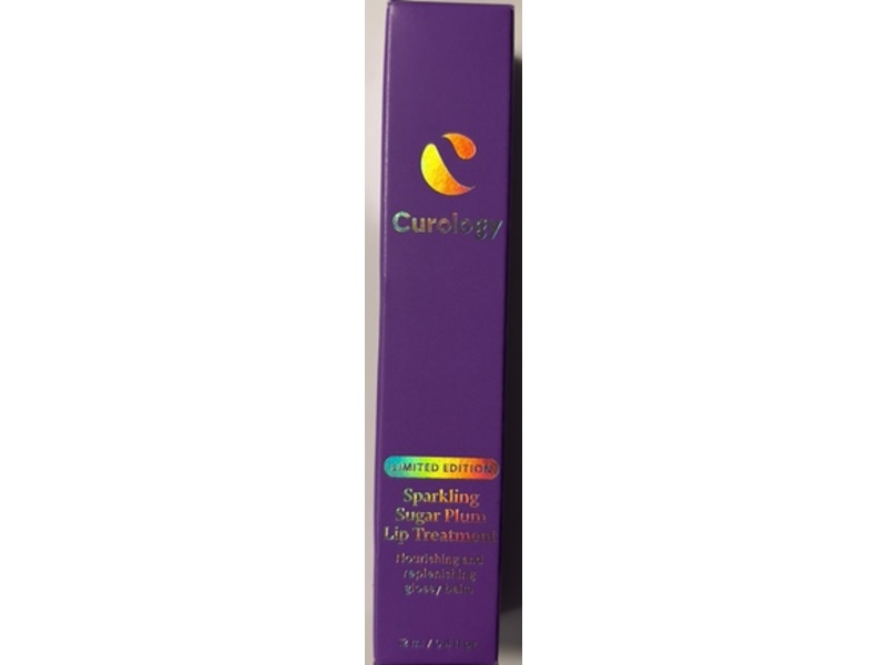 Curology Lip Treatment Glossy Balm, Sparkling Sugar Plum, 0.4 fl oz/12 mL