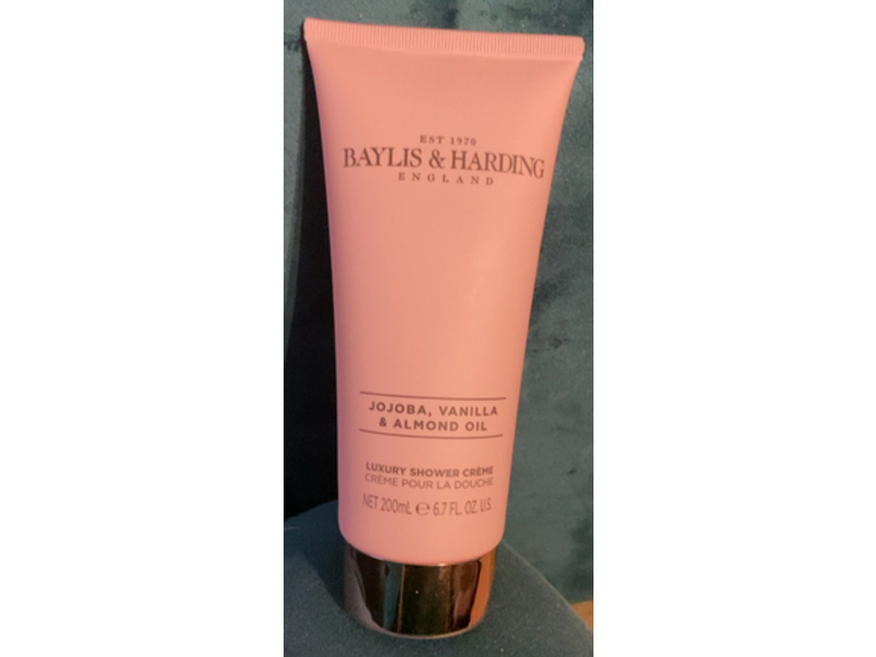 Baylis & Harding Luxury Shower Creme, Jojoba, Vanilla & Almond Oil, 6.7 fl oz/200 mL