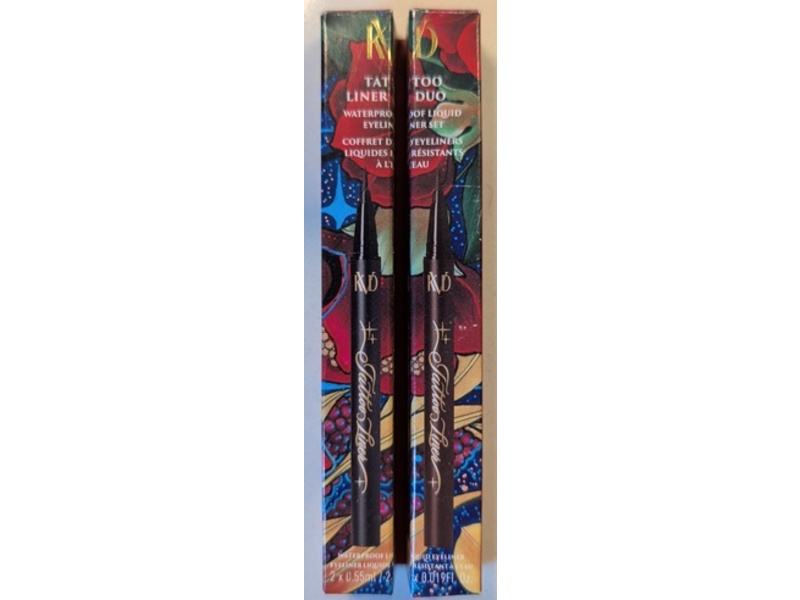 Kat Von D KVD Beauty Tattoo Liner Duo, Trooper Black & Mad Max Brown