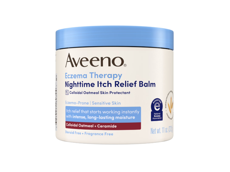 Aveeno Eczema Therapy Nighttime Itch Relief Cream, 11 oz/312 g