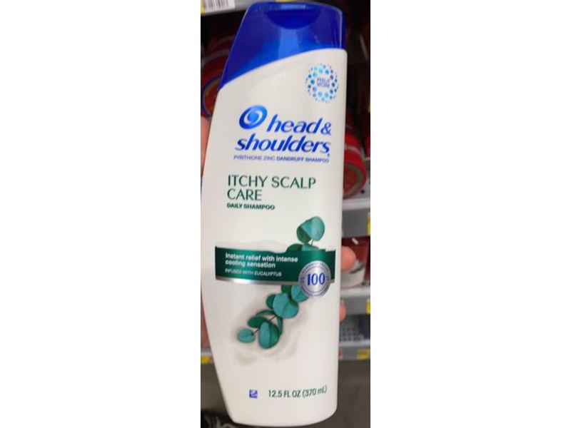 Head & Shoulders Dandruff Itchy Scalp Care Shampoo, 12.5 fl oz/370 mL