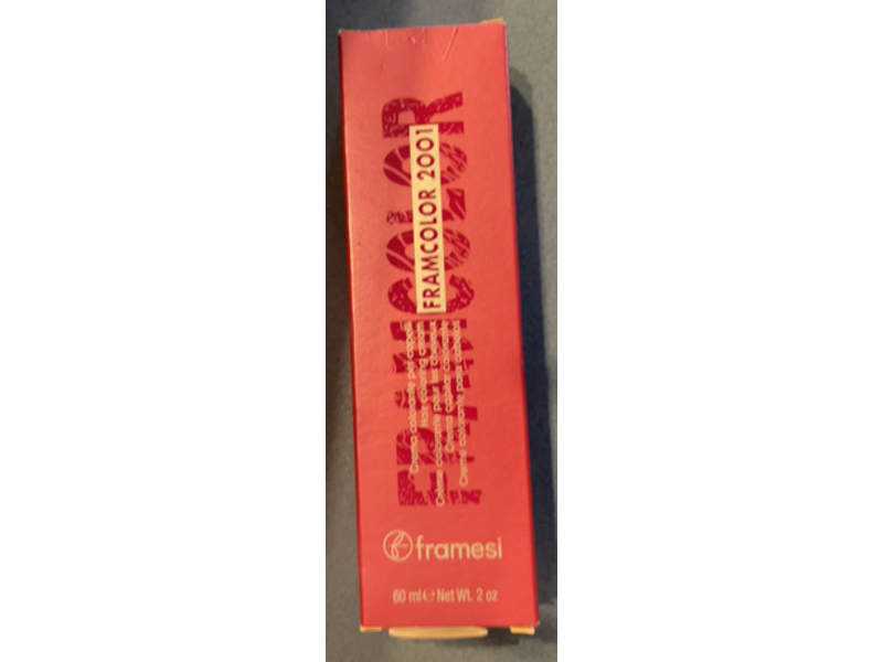 Framesi Framcolor 2001 Hair Coloring Cream, 7NC Medium Cool Blonde, 2 oz/60 mL