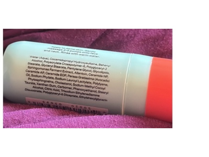 Bubble Soft Launch Hydrating Cream Cleanser, 0.33 fl oz/10 mL