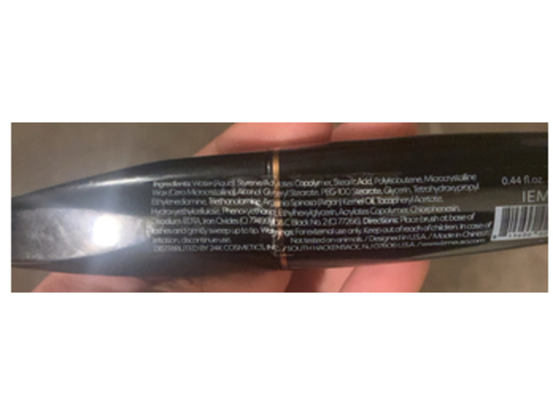 Izme New York Argan Oil Lift & Curl Mascara, Black, 0.44 fl oz/13 mL