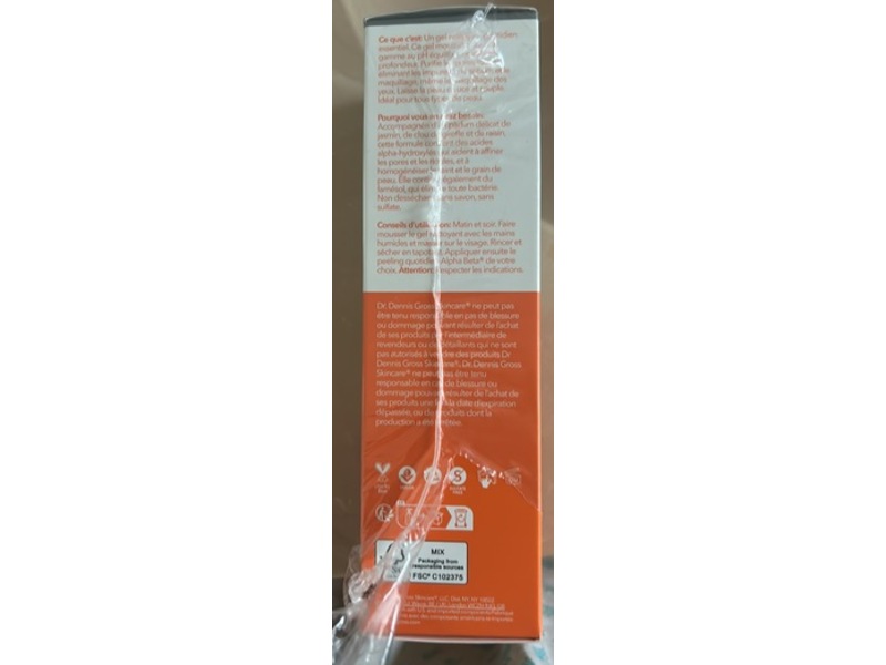 Dr Dennis Gross Alpha Beta AHA/BHA Daily Cleansing Gel, 7.5 fl oz/225 mL