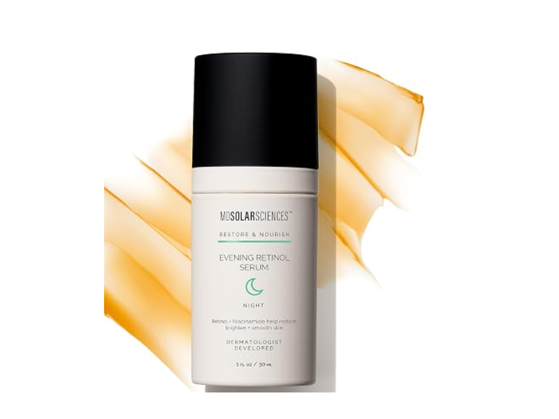 MD Solar Sciences Evening Retinol Serum, 1 fl oz/30 mL
