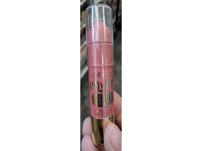 L.A. Girl Velvet Blush Contour Stick, Glimmer, 0.2 oz