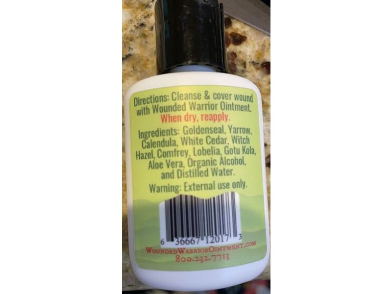 Wounded Warrior Ointment, Botanical Ointment Heals, Relieves & Soothes, 1.25 fl oz