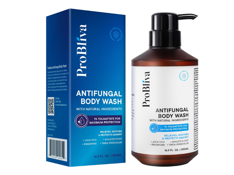 ProBliva Antifungal Body Wash, 16.9 fl oz/500 mL