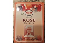 Ayur Herbals Herbal Revitalizing Face Pack, Rose, 100g, 1 Pack - thumbnail 3