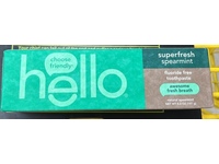 Hello Fluoride Free Toothpaste, Spearmint, 5 oz/141 g - thumbnail 1