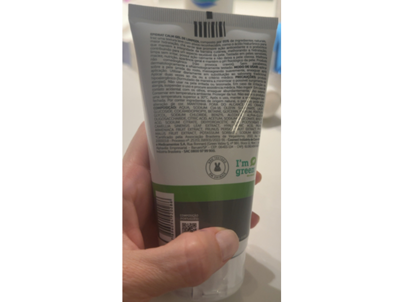 Mantecorp Epidart Calm Cleansing Facial Gel, 150 g