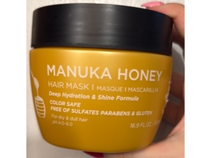 Luseta Manuka Honey Hair Mask, 16.9 fl oz/500 mL