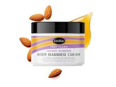 ShiKai Very Clean Body Barrier Cream, Honey Almond, Niacinamide & Ceramides,