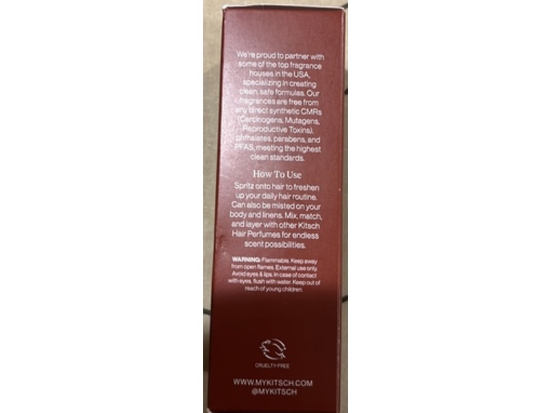 Kitsch Hair Perfume, Oak & Amber, 1.7 fl oz/50 mL