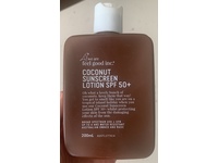 We Are Feel Good Coconut Sunscreen Lotion, SPF 50+, 200 mL - Image 3