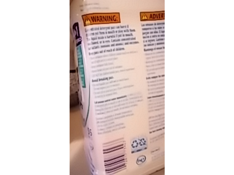 All Stainlifters 4 In 1 Mightypacs Laundry Detergent, Free Clear, Odor Relief, 43.4 oz/1.23 kg, 56 Count