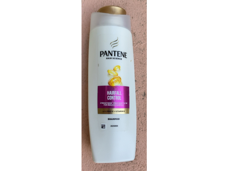 Pantene Hairfall Control Shampoo, Pro-V + Vitamin B, 180 mL