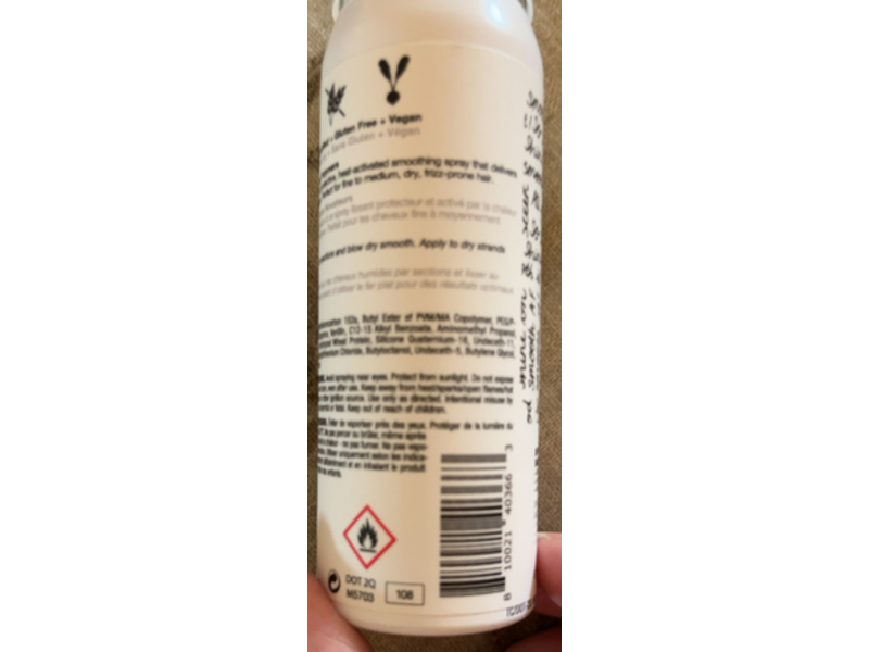 Igk Good Behavior Spirulina Protein Smoothing Spray, 2.4 oz/80 mL