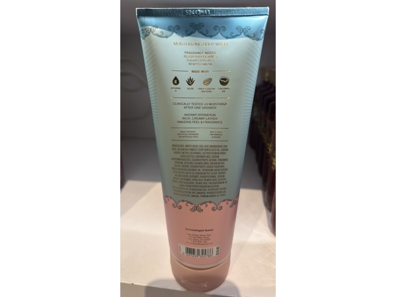 Bath & Body Works Moisturizing Body Wash, Sweetest Song, Shea Butter + Vitamin E, 10 fl oz/295 mL